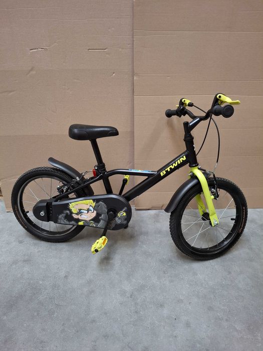 Rower dla dzieci Btwin Dark Hero 16 cali