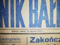 Stare gazety z 1973 roku na 50 urodziny.