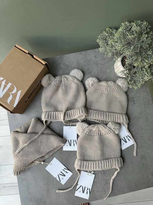 Нова шапка Zara на 1-3 роки ,шапочка, тепла, дівчинку,хлопчика