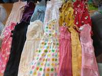 Sukienki dla dziewczynki 80-86-92   16 sztuk