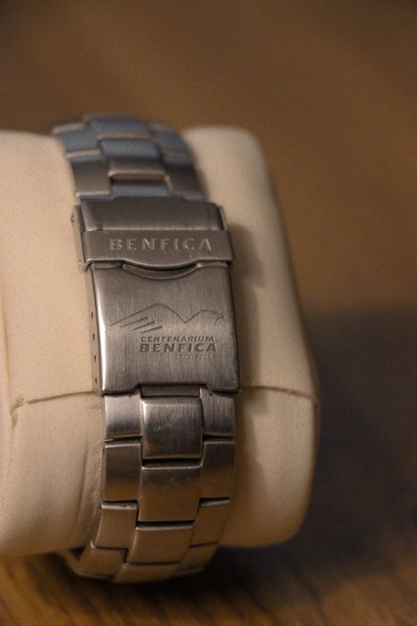 Relógio do Centenário do Benfica com Caixa e Papeis