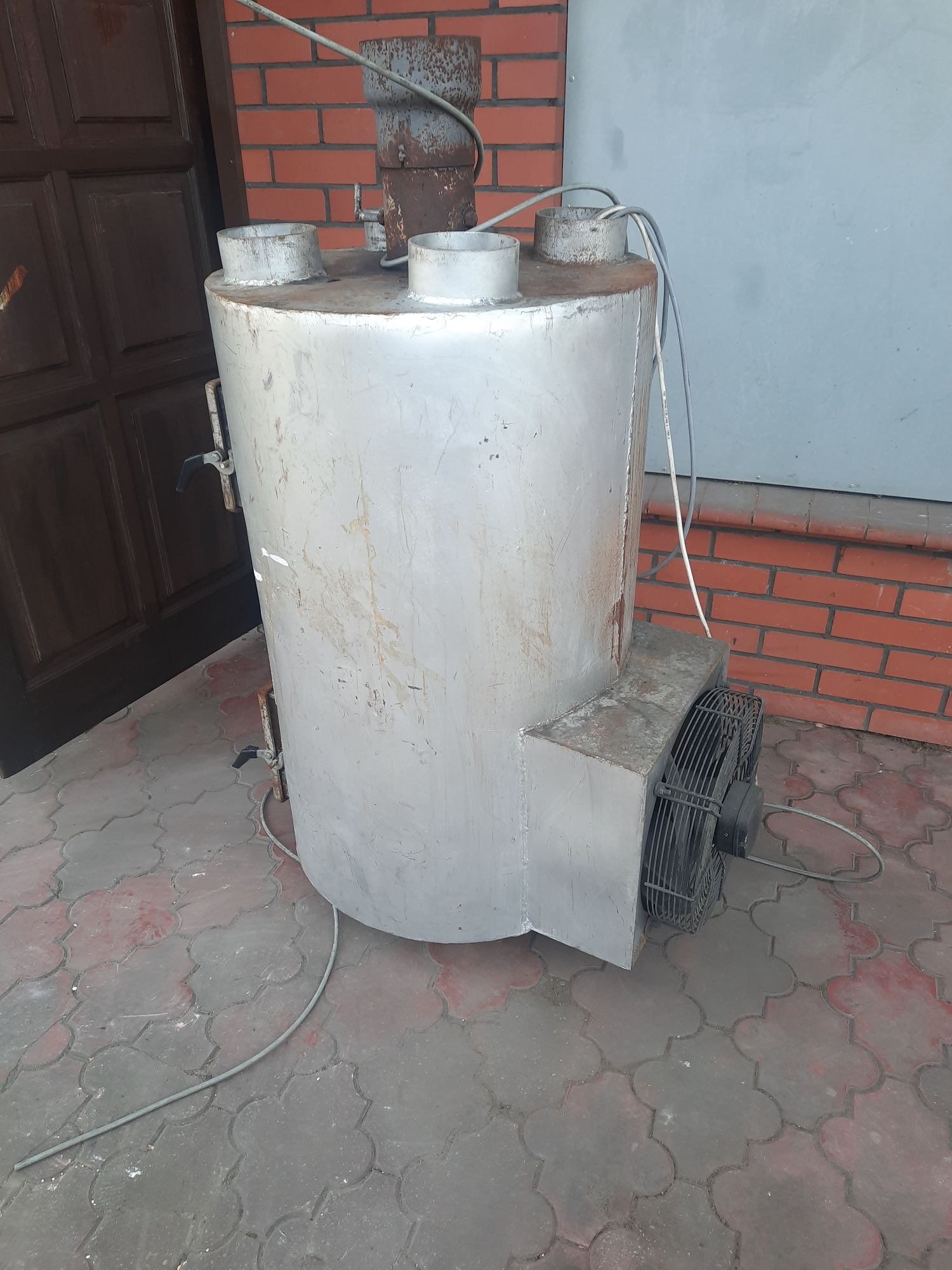 Piec na drewno, węgiel itp