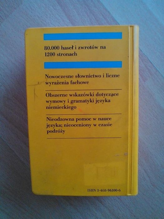 30 Słownik polsko niemiecki, niemiecko -polski