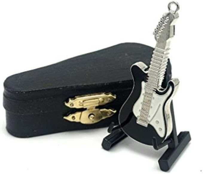 Metalowa gitara pamięć USB 16 GB USB 2.0 dysk na kciuki z pudełkiem