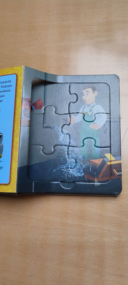 Strażak sam, książka strażak sam,puzzle strażak sam,książeczka strażak