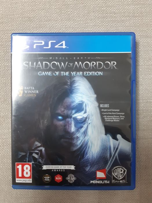 Shadow of Mordor PS4