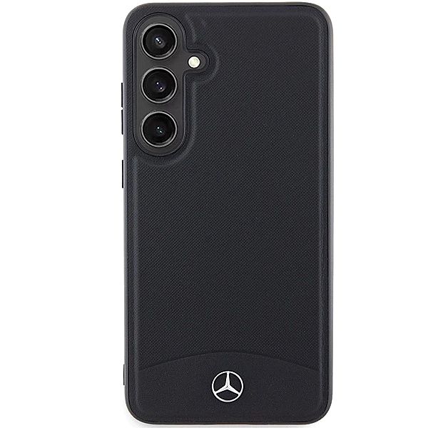 Etui Mercedes Leather Textured & Plain MagSafe na Samsung Galaxy S24+