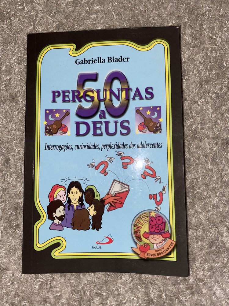 Livros Histórias da Biblia e 50 perguntas a Deus