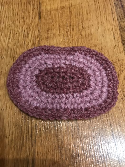 Owalny dywanik do domku Myszek Maileg handmade