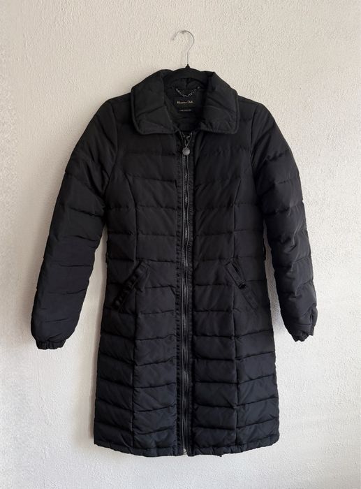 Massimo Dutti Długi Płaszcz Damski