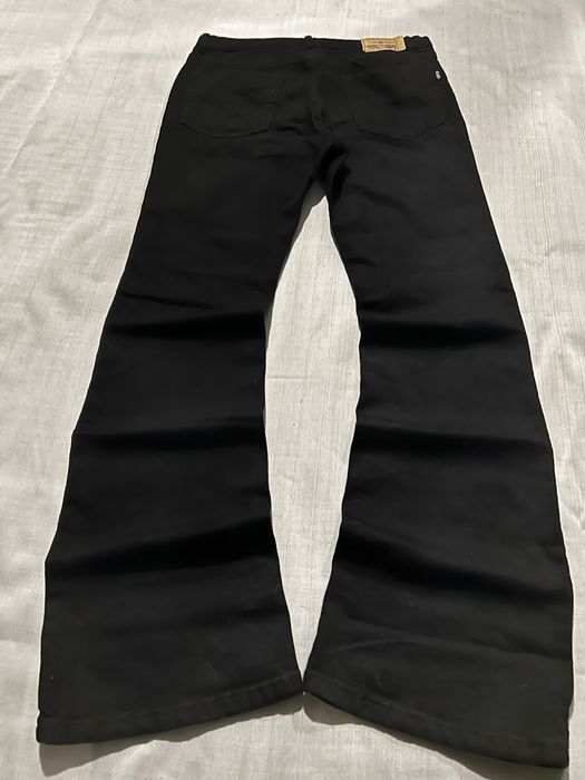 Balenciaga Черные Клеш Джинсы flared bootcut opium rap sk8