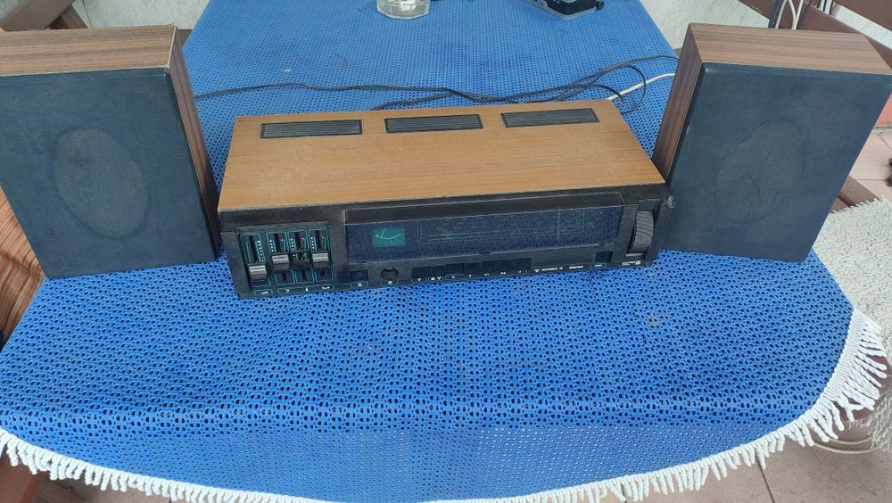 Unitra diora amator 2 stereo z głośnikami