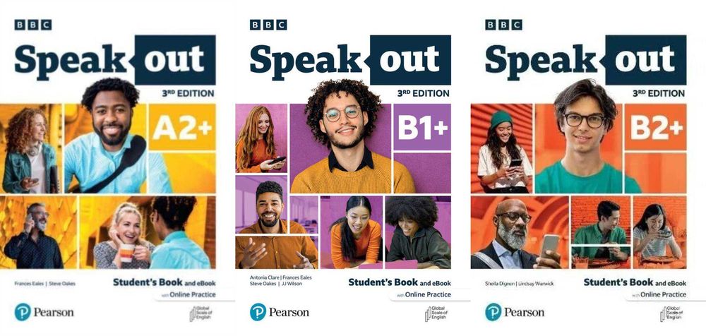 Speakout 3rd A2+, B1+, B2+ 3rd Edition