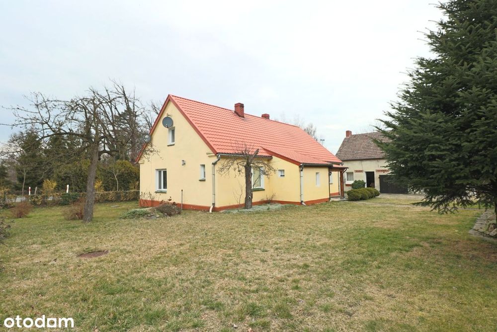 Dom i budynki gosp., działka 25ar -Miłochowice