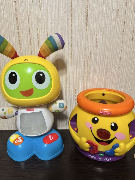 Музичний горщик та зайчик (фішер прайс)