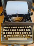 Remington travel-riter deluxe, Maszyna do pisania, vintage