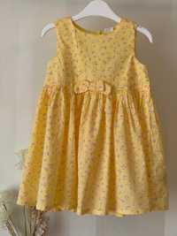 Сукня платтячко жовте плаття платье H&M