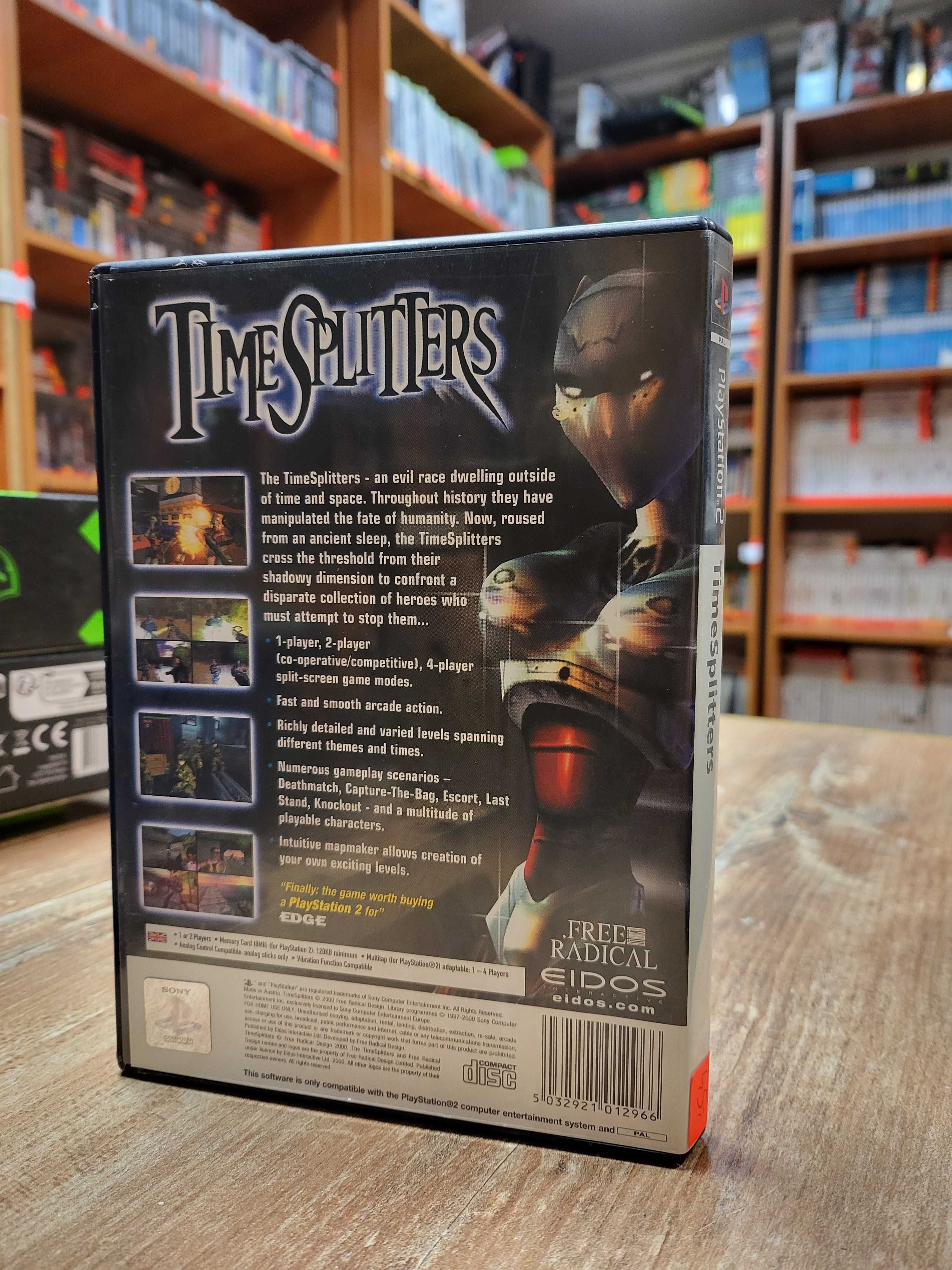 Gra TIMESPLITTERS Sony PlayStation 2 (PS2) SklepRetroWWA