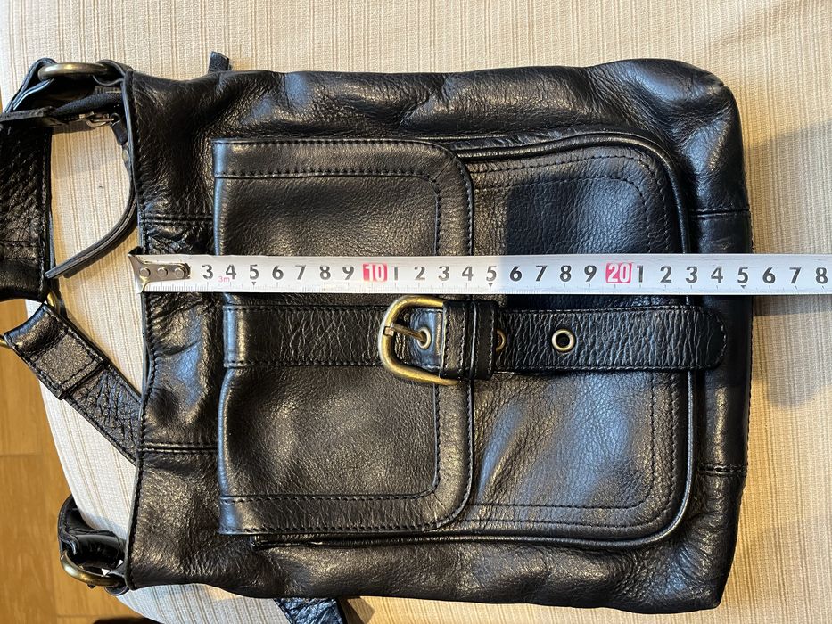 Listonoszka torebka skóra naturalna