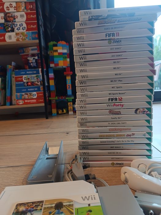 Konsola NINTENDO Wii + gry