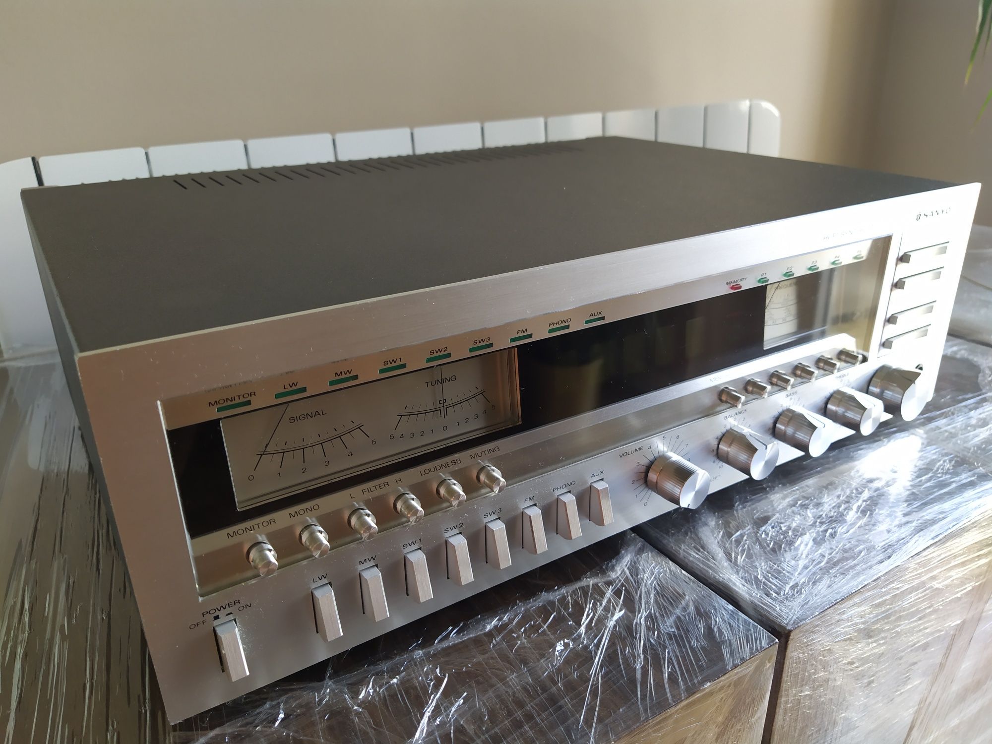 Receiver SANYO GCX 7060LU "GOLDEN VINTAGE ÁUDIO"