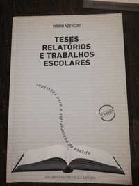 Teses relatórios e trabalhos escolares