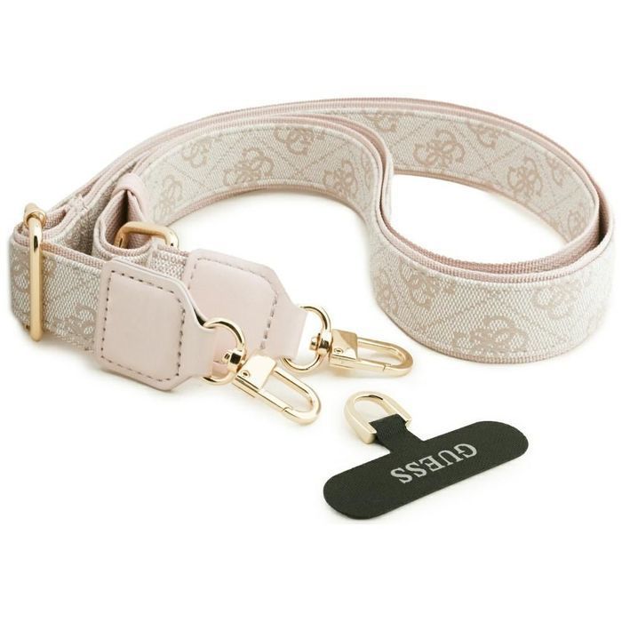 GUESS futerał do iPhone 17 Pro GUHCP17LP4G4BCSP różowy z