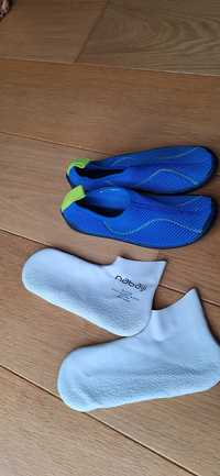 Nieużywane buty do wody Tribord  + skarpetki ochronne gratis (NOWE)