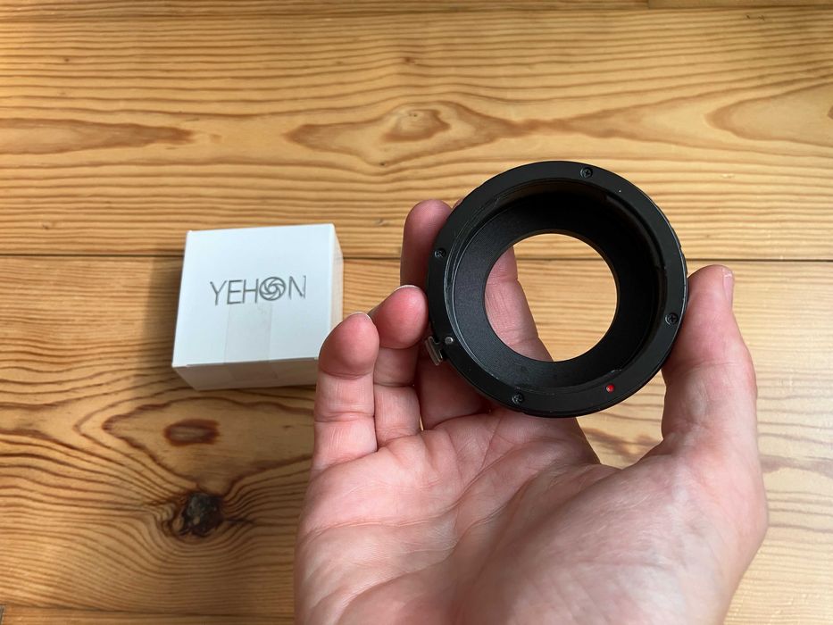 Adaptador Yehon Canon EF EOS para Fujifilm X