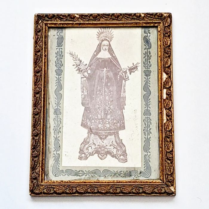 Santa Rita de Cássia

9, 50 €

A moldura, em madeira, apresenta divers