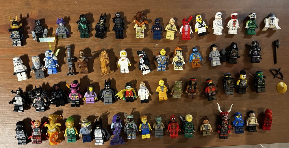 Lego minifigurki i zwierzeta