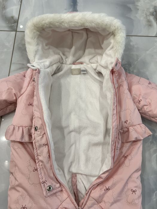 Chicco термокомбинезон на девочку 74 см