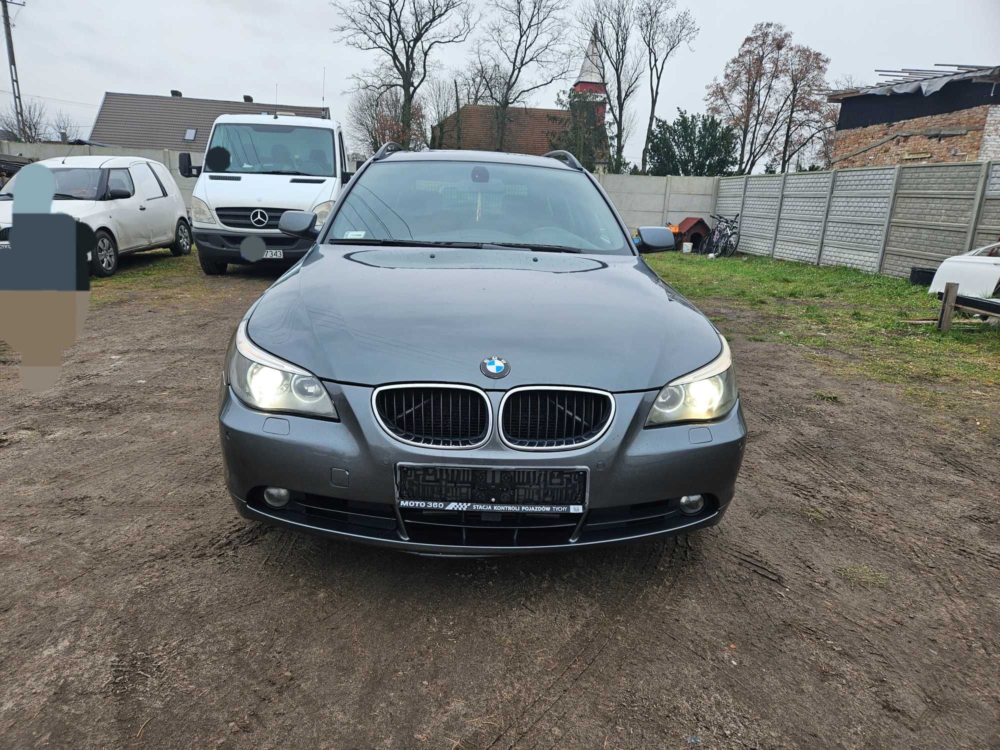 Bmw e61 535d full opca TITANGRAU II wszystkie czesci europa!