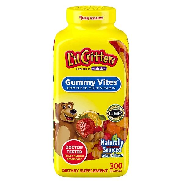 L'il Critters Gummy Vites Multivitamine - Комплекс мультивітамінів для