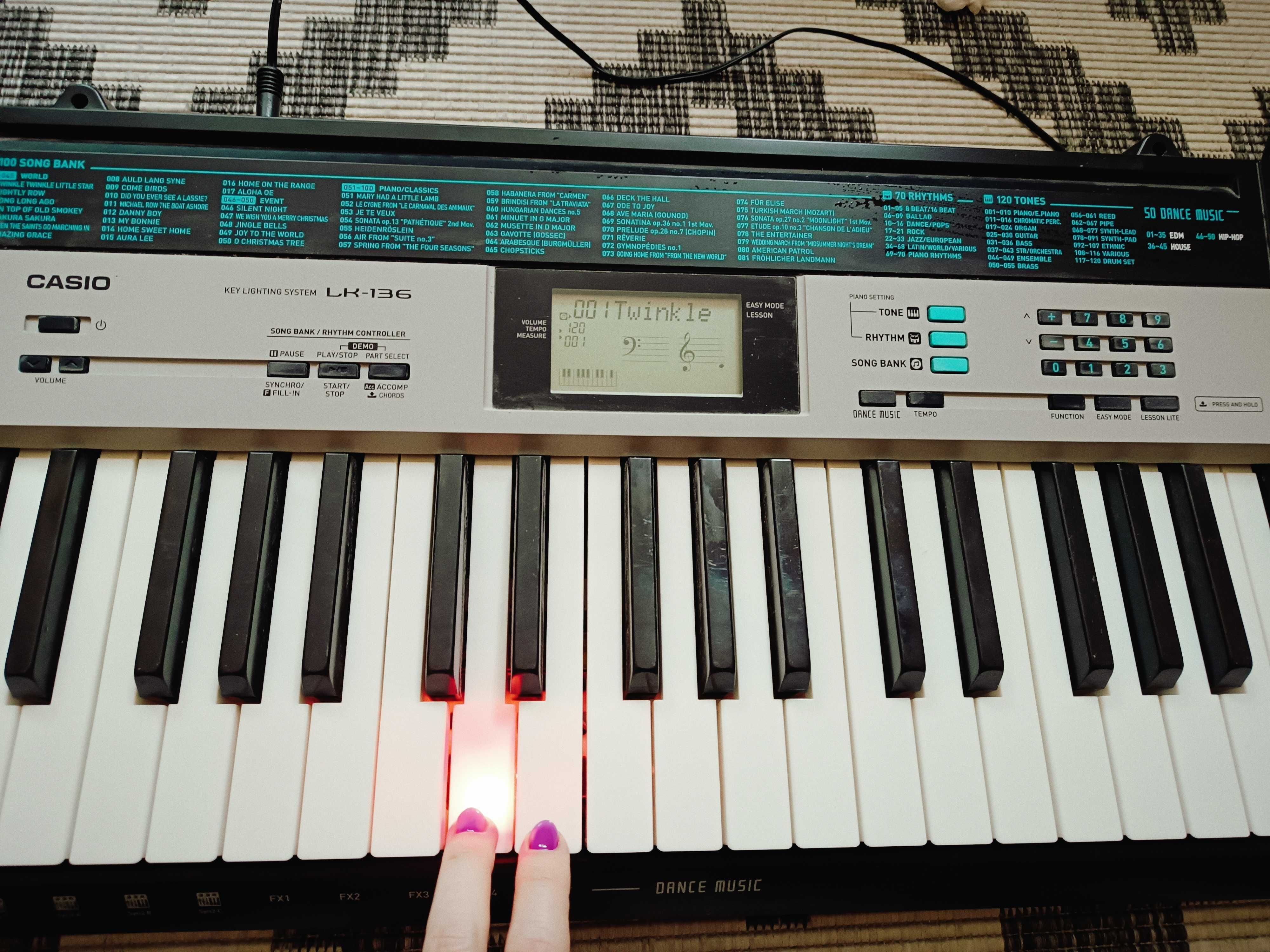 Casio lk 136 keyboard
