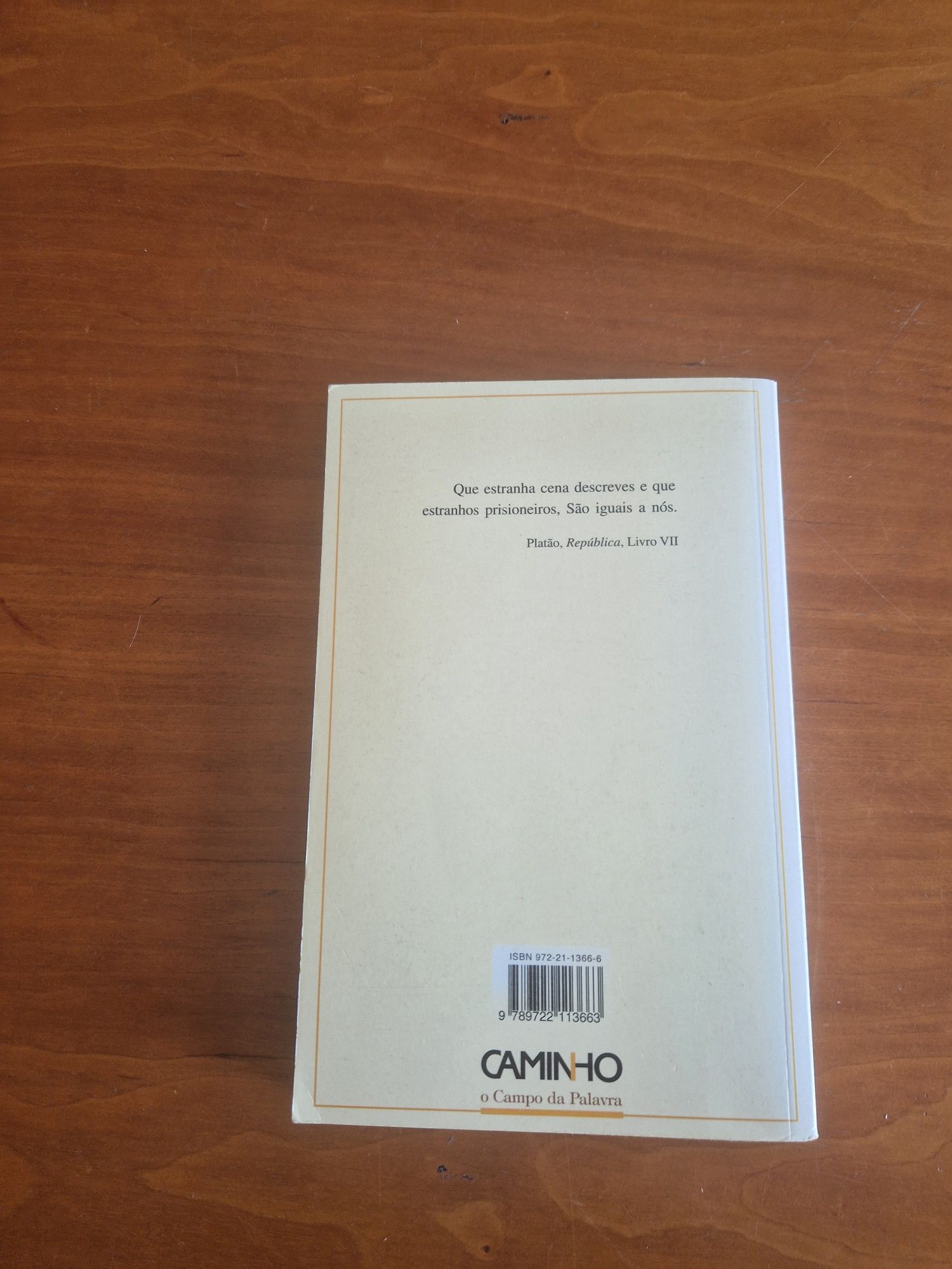 Romance "A Caverna", José Saramago