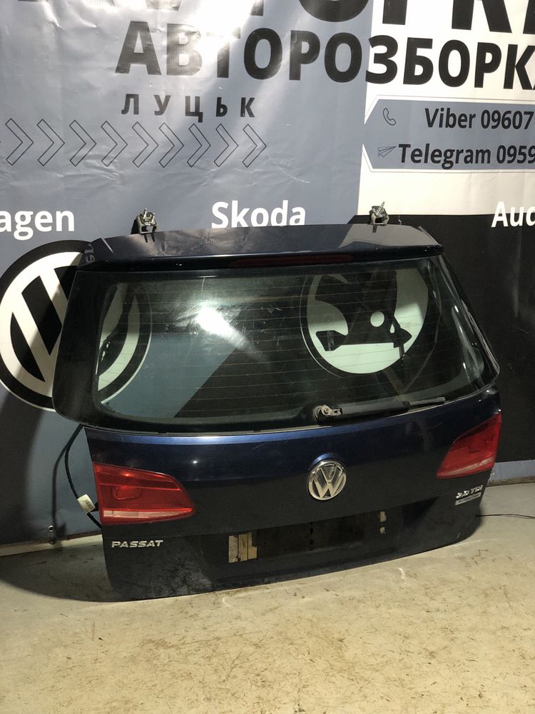 Ляда кляпа крышка багажника Пассат Б7 Volkswagen Passat B7 универсал