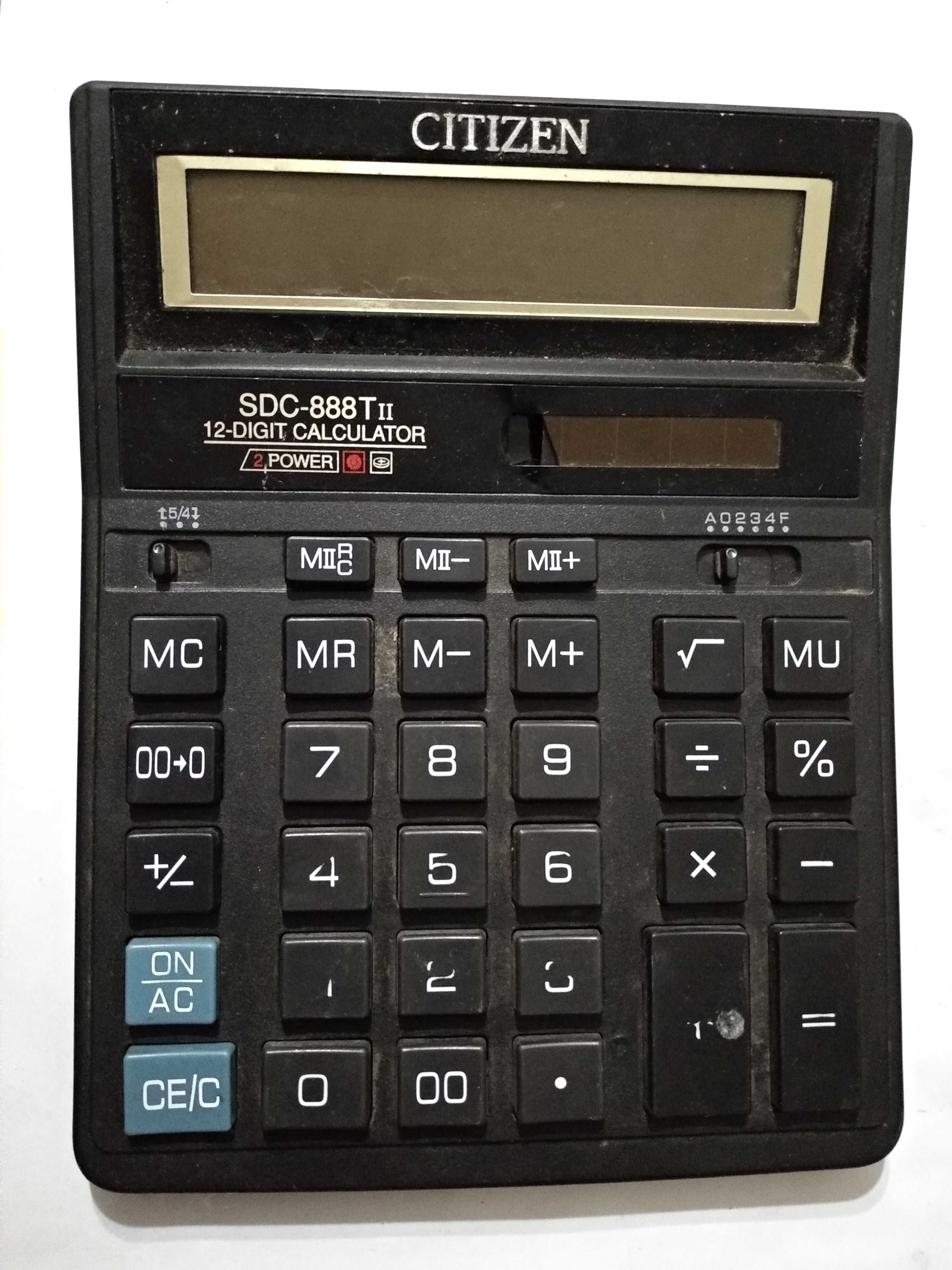Бухгалтерский калькулятор CITIZEN SDC-888T