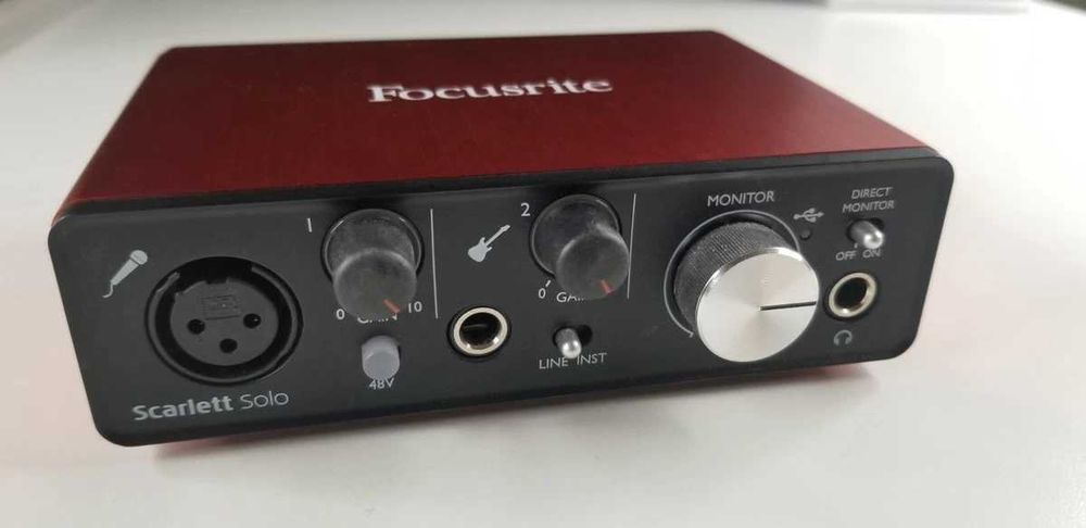 Звукова карта focusrite solo 2 gen