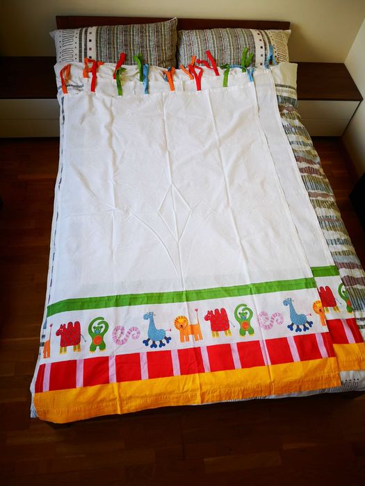 Ikea Barnslig zasłony do pokoju dziecięcego 2 szt.