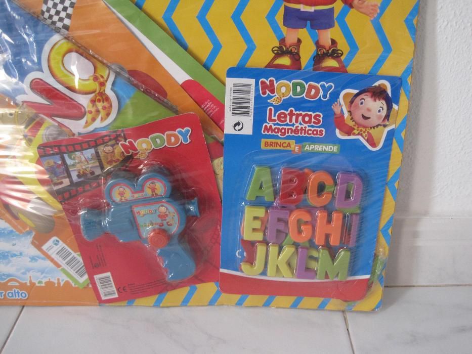 Revista + brinquedos do Noddy