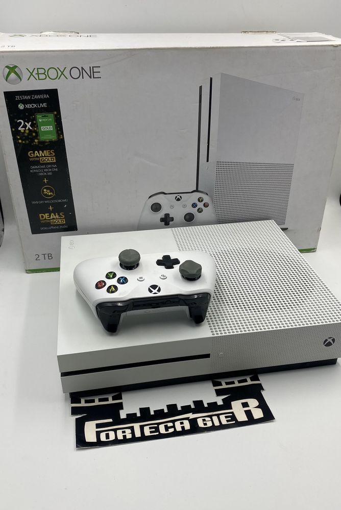 Xbox One S Unikatowe 2Tb +2 Gry RDR 2 i Dragon Ball Gwarancja