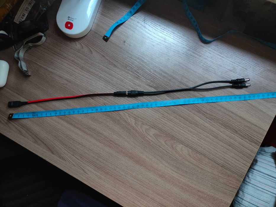 USB кабель для роутера і тд 5в/9в/12в/20в від павербанка PD/QC trigger