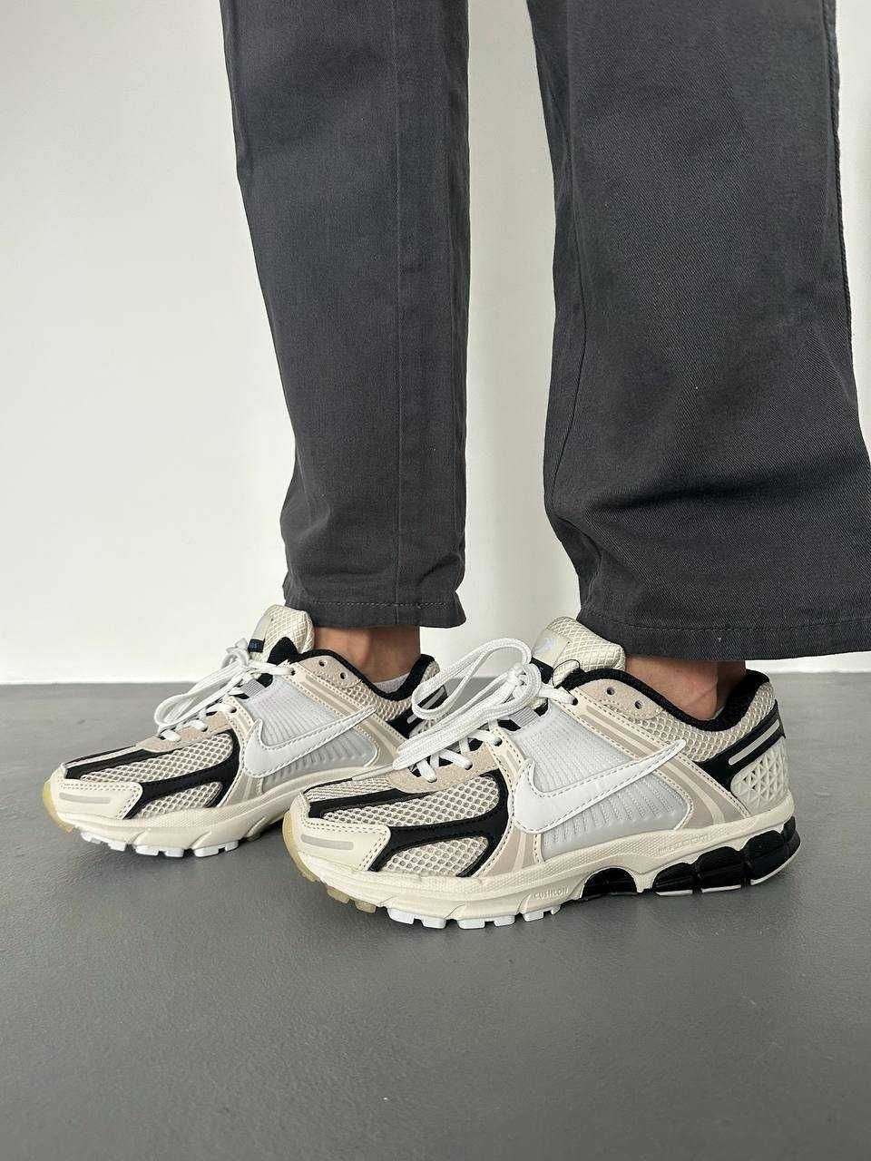 Кросівки Nike Zoom Vomero 5 Beige Black / кроси Найк Зум Вомеро 5 беж
