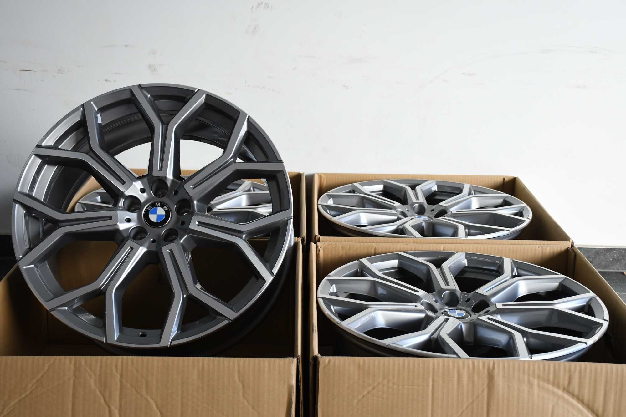 4x Felga aluminiowa BMW 21" X7 G07 Styling 753 Y-Spoke 6.885.142 Nowe