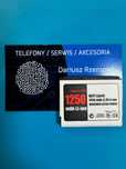 Bateria Sony BST-39 1250mAh W20i W380 W380i W910 W910i Z555i Z555