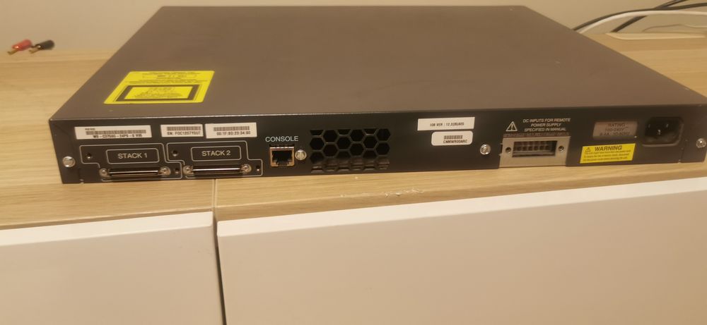 Przełącznik switch Cisco Catalyst 3750G POE-24