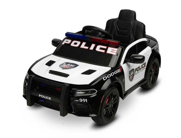 Dodge Charger POLICJA Auto pojazd Samochód na akumulator Pilot