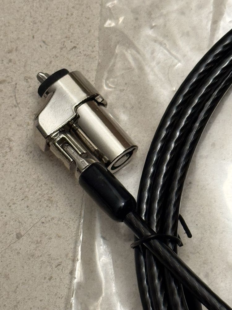 Cabo cadeado para proteger laptop / computador portátil