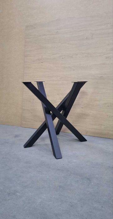 Металеві опори для столу Loft Стільні ніжки з металу - лофтові опори